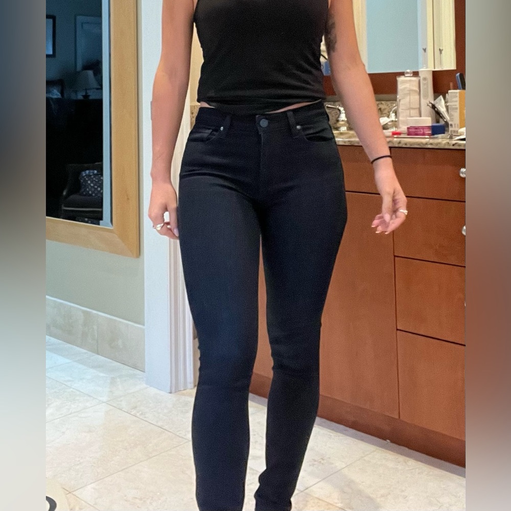 Size 25 Paige low rise skinny jeans